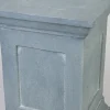 18.5in Tall Zinc Ceramic Pedestal
