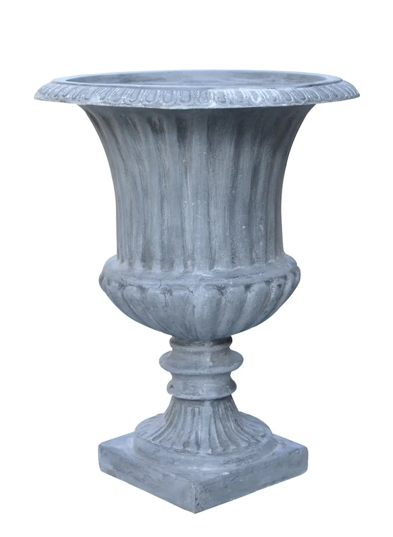 30in Tall Zinc Urn