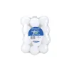 2in White Craft Foam Ball, Set of 12