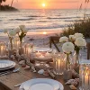 2.75in White Floating Candle, Set of 6