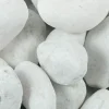 2 - 3in White Tumbled Marble
