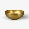 12in Wide Antique Raw Brass Bowl