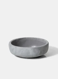 6.25in Wide Atelier Cement Bowl