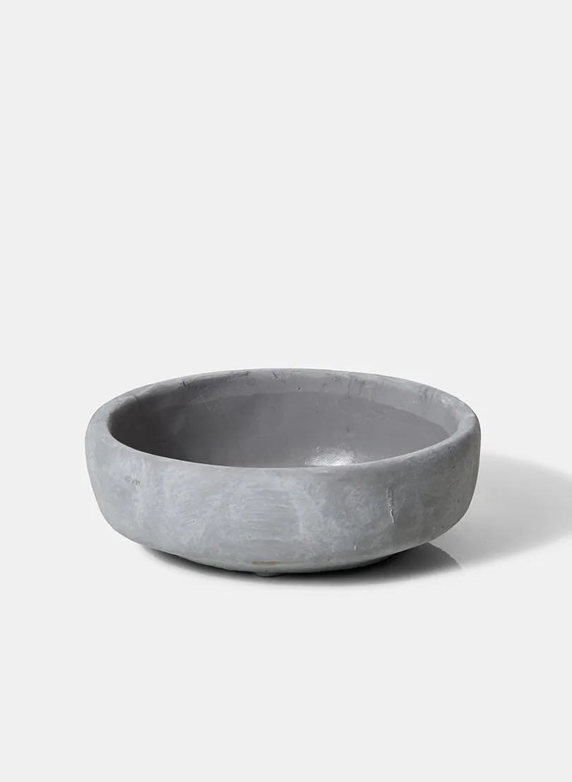6.25in Wide Atelier Cement Bowl
