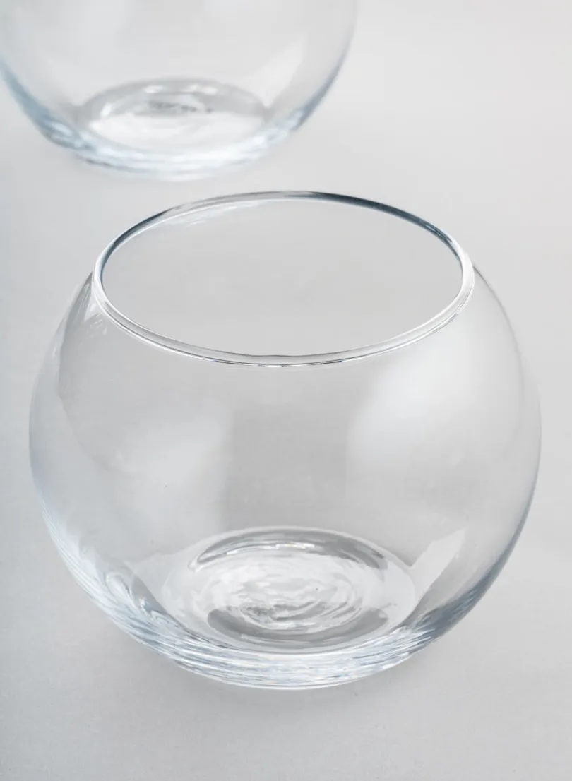4.75in Wide Best Value Glass Fishbowl, Set of 12