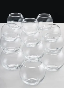 4.75in Wide Best Value Glass Fishbowl, Set of 12