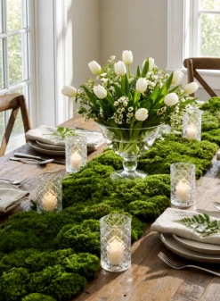 7.5in Wide Glass Table Bowl