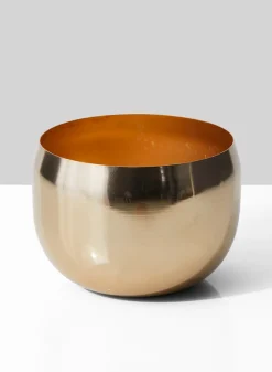 5in Wide Gold Iron Bowl