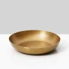 10in Wide Gold Iron Bowl