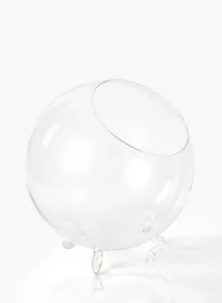 6in Wide Greenhouse Glass Bowl