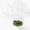 4in Wide Greenhouse Glass Bowl, Mini, Set of 4