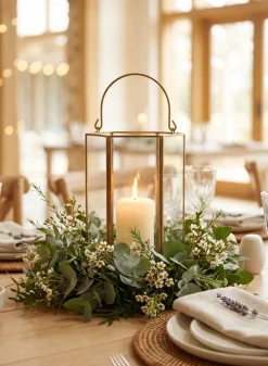 4in Wide Ivory Pillar Candle