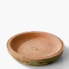 6.5in Wide Mossed Redstone Saucer