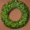 24in Wide Preserved Boxwood Wreath