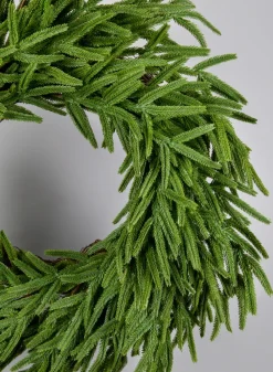 26in Wide Real Touch Tasmanian Cedar Pine Wreath