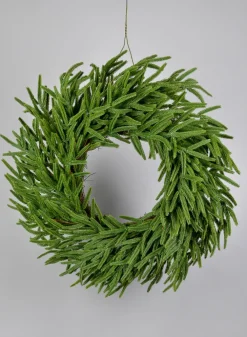26in Wide Real Touch Tasmanian Cedar Pine Wreath