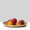 9.5in Wide Round Gold Tray