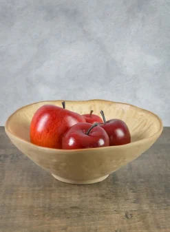 8.25in Wide Satsuma Artisan Ceramic Bowl
