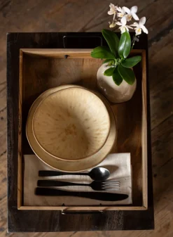 8.25in Wide Satsuma Artisan Ceramic Bowl