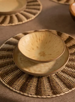 6.75in Wide Satsuma Artisan Mini Ceramic Bowl