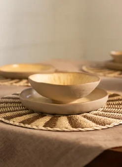 8.5in Wide Satsuma Artisan Plate