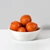 7.5in Wide Strongylos White Marble Bowl