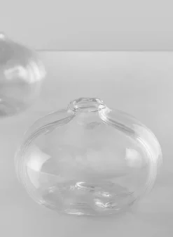 4in Wide Veroce Glass Vase, Mini, Set of 4
