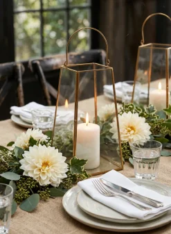 4in Wide White Pillar Candle