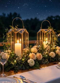 4in Wide White Pillar Candle