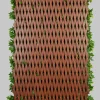 40in x 80in UV-Resistant Boxwood Accordion Expanding Trellis (Indoor/Outdoor)