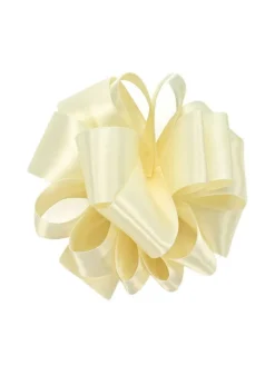 Ivory Double Face Satin Ribbon