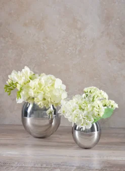 Krems Stainless Steel Fishbowl Vase