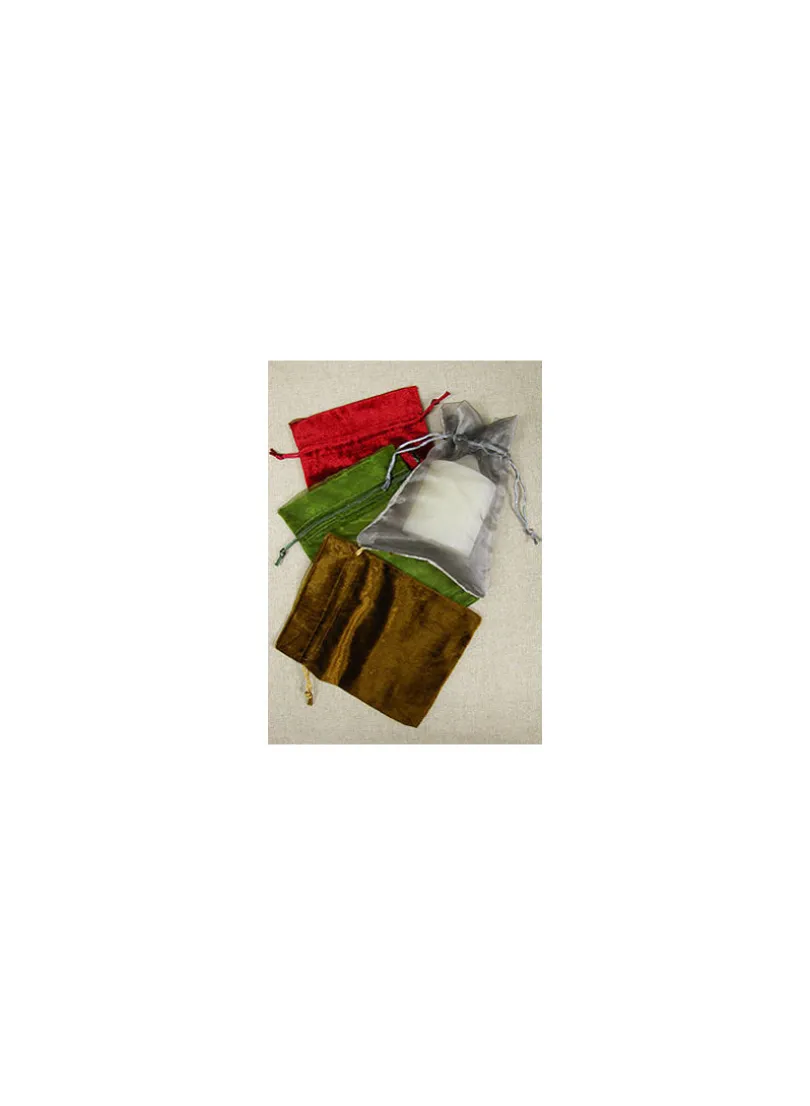 Large Organza + Velvet Pouches