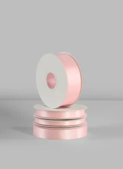 Light Pink Double Faced Satin Ribbon 50 Yard Spool
