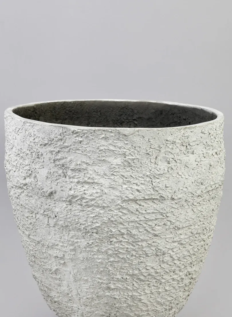 Mesquite Chalk Stone Planter