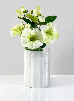Norvege Pearl White Vase