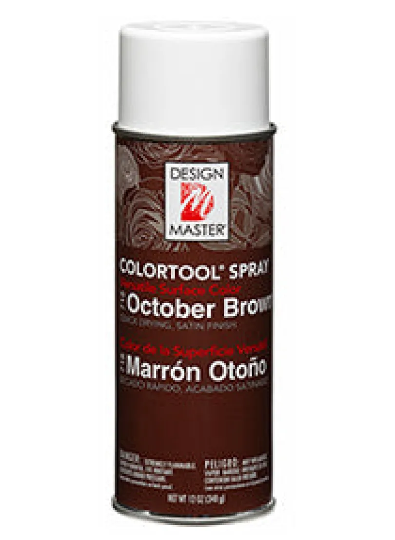October Brown Spray Paint #718