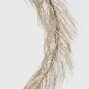 Platinum Glitter Pine Needle Garland