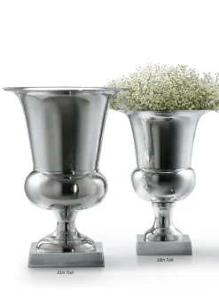 Polished Aluminum Urns