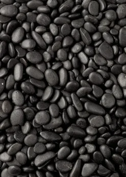 Polished Black Gravel