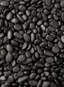 Polished Black Gravel