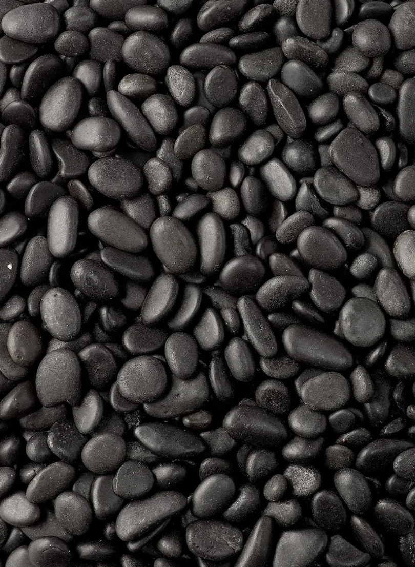Polished Black Gravel