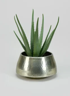 Pondicherry Old Silver Look Aluminum Bowl