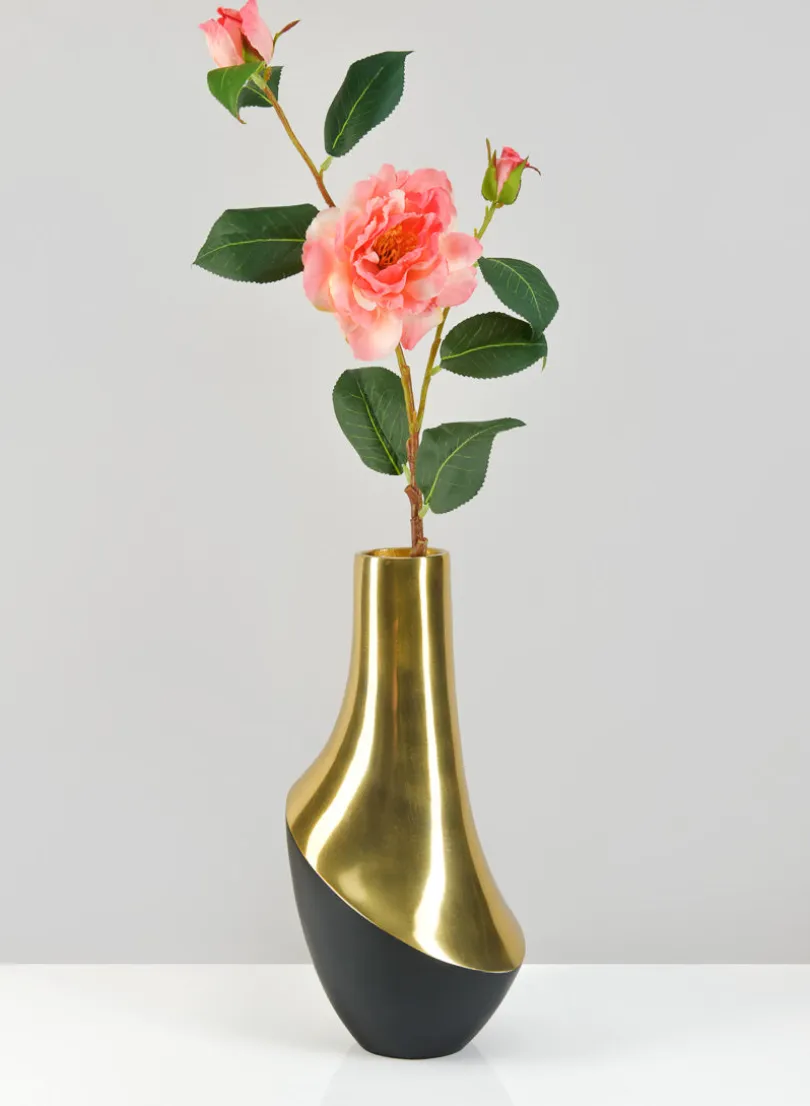 Salamanca Two Tone Steel Vase