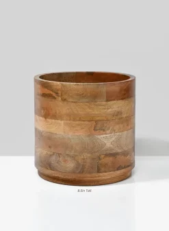 Salma Wood Cachepot