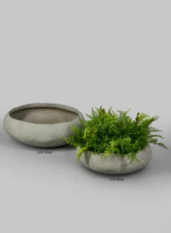 Shirak Poly-Stone Sand Beige Orchid Bowl