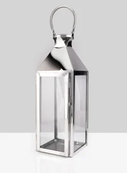 Silver Soho Stainless Steel Lanterns