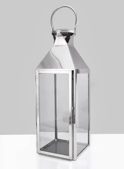 Silver Soho Stainless Steel Lanterns