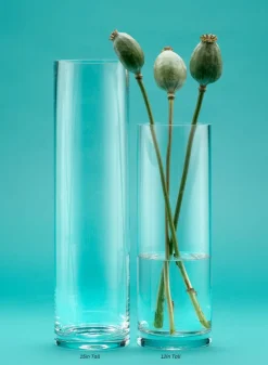 Slim Glass Cylinders