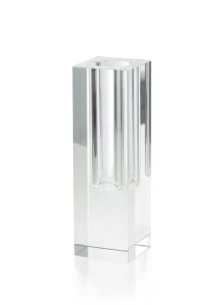 Square Glass Crystal Bud Vases